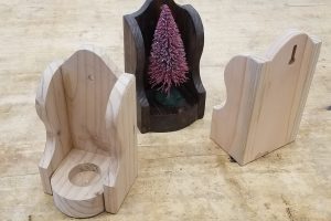 Intro to Woodworking Candle Holder