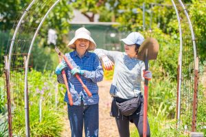 Gardening Students