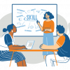 Santa Clara Adult Education Career Training Illustration